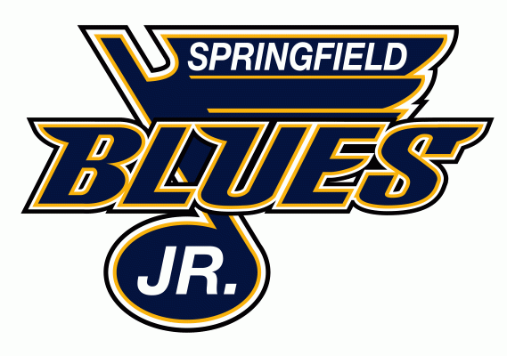 Springfield Junior Blues 2005 06-2014 15 Primary Logo iron on paper